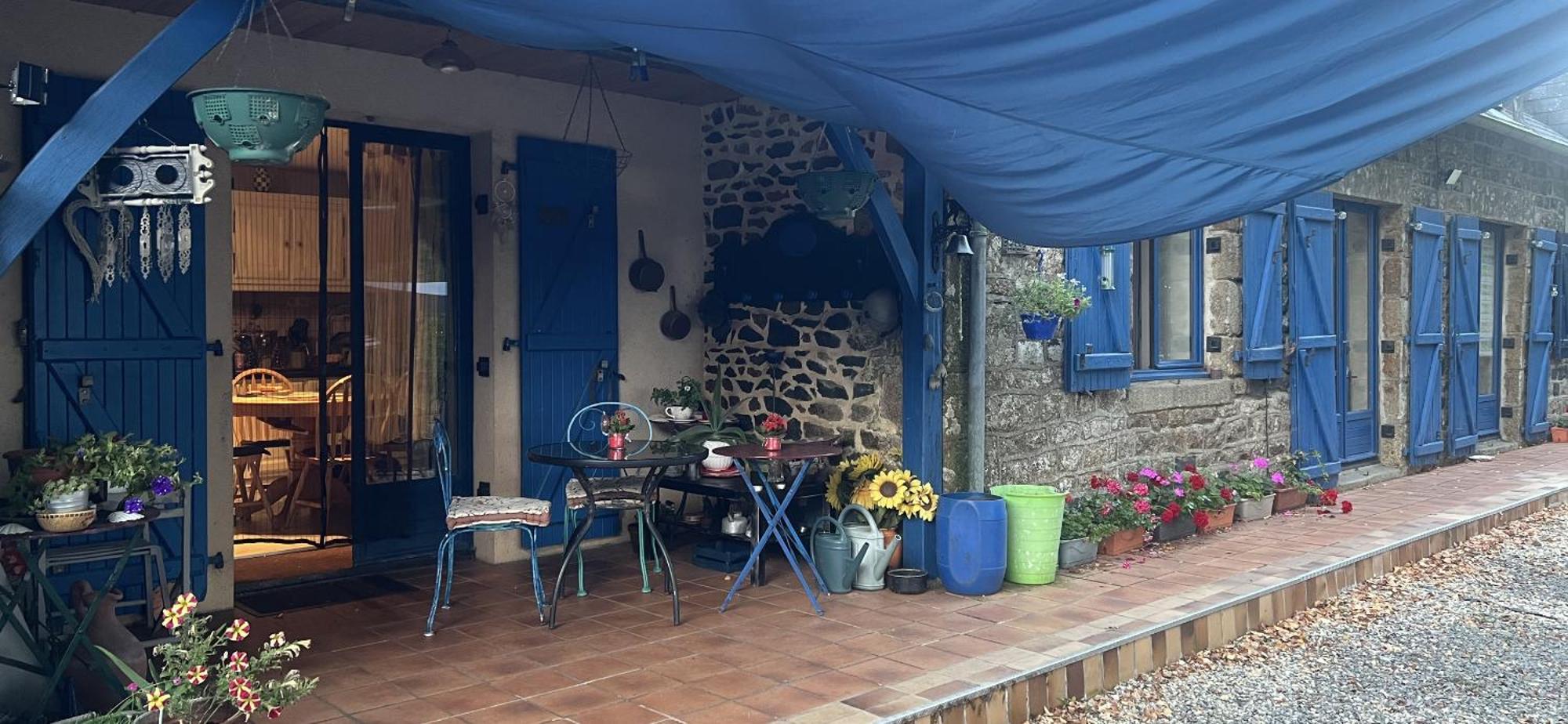 Double & Family Rooms In Tranquility In Blue Saint-Mars-sur-la-Futaie Zewnętrze zdjęcie