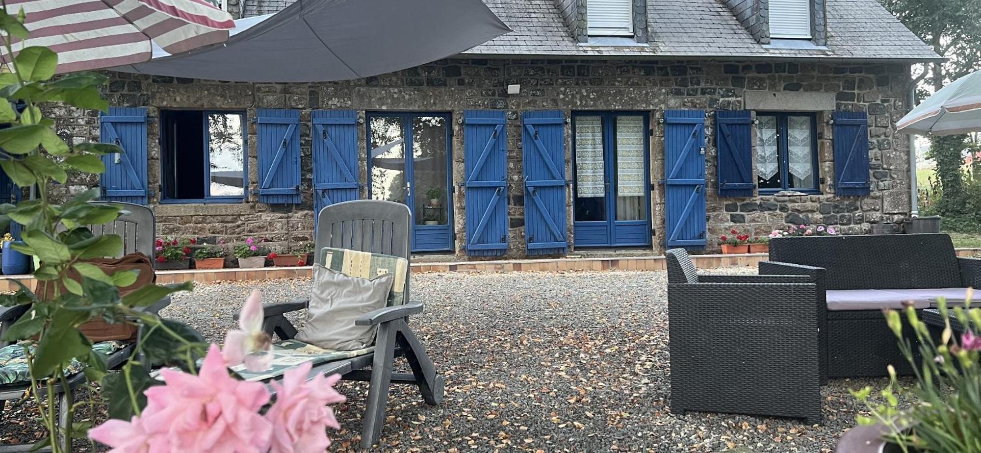 Double & Family Rooms In Tranquility In Blue Saint-Mars-sur-la-Futaie Zewnętrze zdjęcie