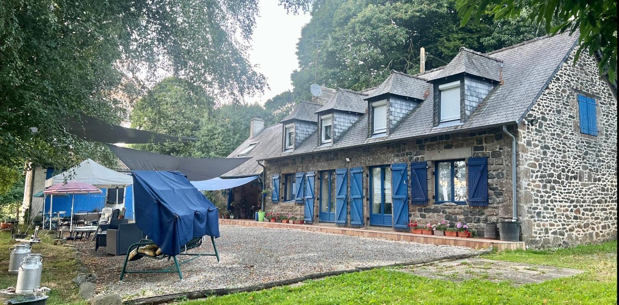 Double & Family Rooms In Tranquility In Blue Saint-Mars-sur-la-Futaie Zewnętrze zdjęcie
